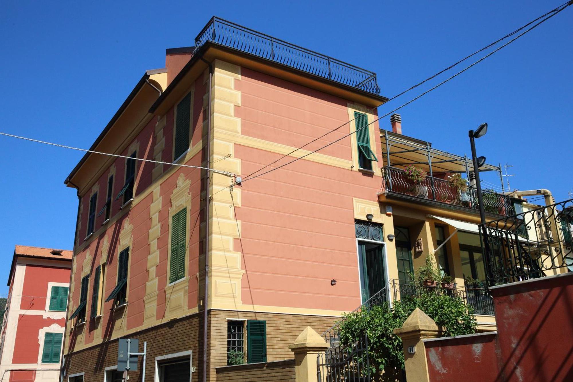 Ferienwohnung La Casa Al Mare Sestri Levante Exterior foto